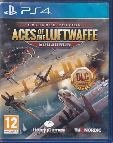 Aces of the Luftwaffe - Squadron - Extended Edition - PS4 - (B Grade) (Genbrug)